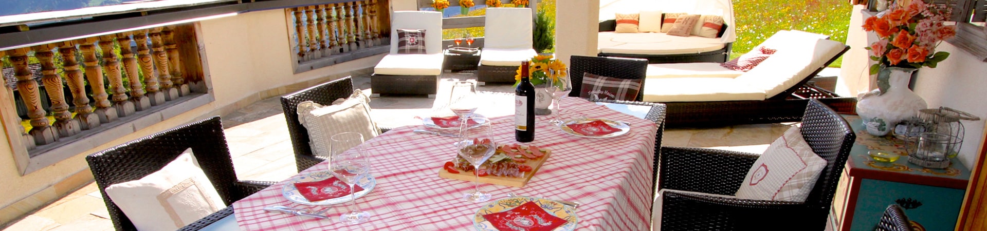 Auf der Terrasse